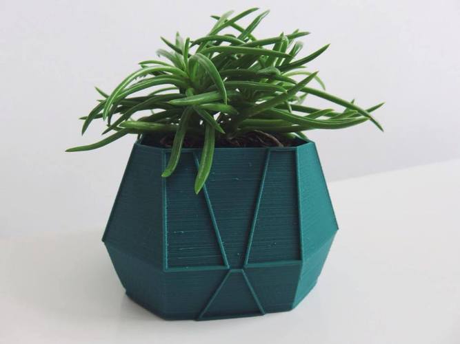 Geometric planters v2 3D Print 143760