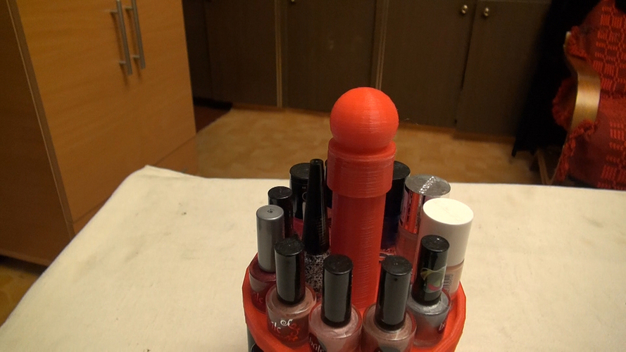 Сarousel of nail polish 3D Print 143788