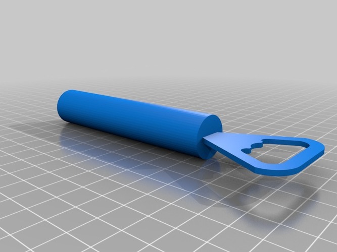 3D Printed bottle opener by NeoQueenSarenity Pinshape