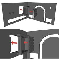 Interior of house style cartoon - Thumbnail 2