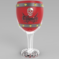 The Goonies Skeletal Hand Wine Goblet - 320ml - Thumbnail 1