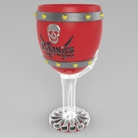 The Goonies Skeletal Hand Wine Goblet - 320ml - Thumbnail 2