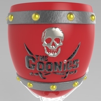 The Goonies Skeletal Hand Wine Goblet - 320ml - Thumbnail 6