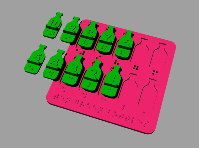 Counting Practice - Musical - 5 Years and up. 3D Print 144116