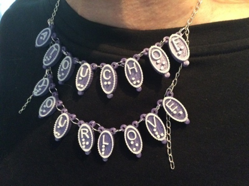 Solidarity For The Blind Necklace