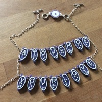 Solidarity For The Blind Necklace - Thumbnail 2