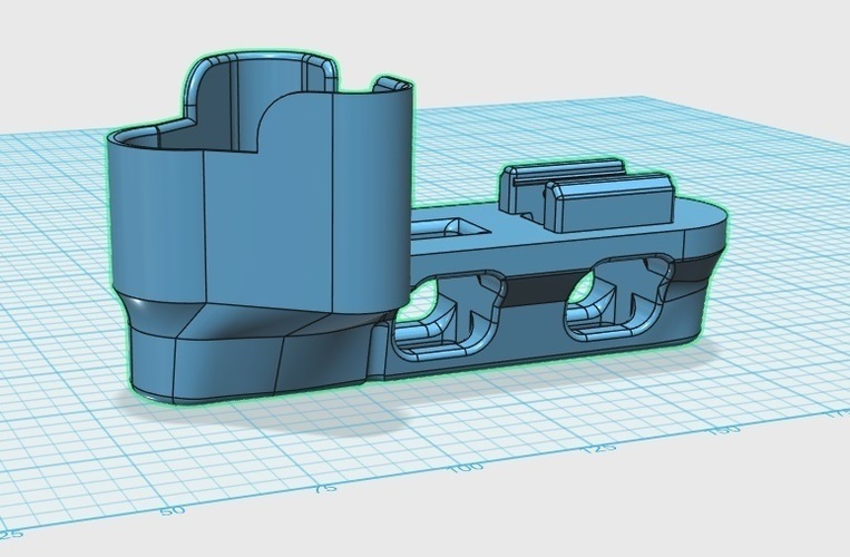 M4 Softair stock Cover 3D Print 144172