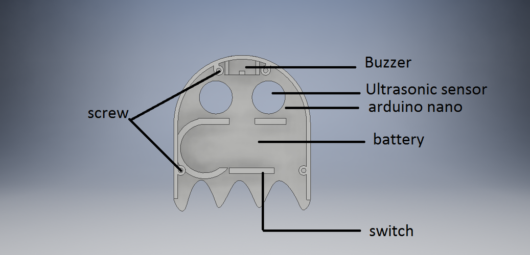 Proximity sensor 3D Print 144214