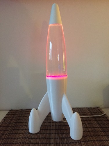 Lava lamp Rocket 3D Print 144219