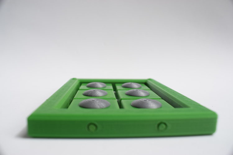Braille cell - letter learning kit 3D Print 144269