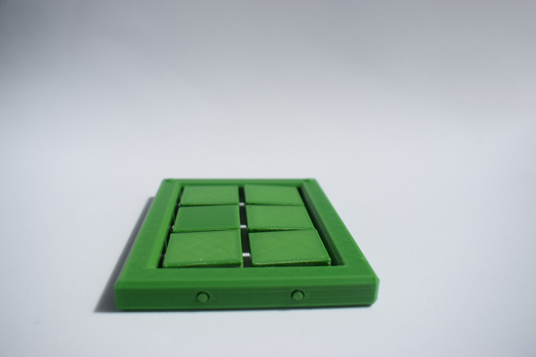 Braille cell - letter learning kit 3D Print 144270