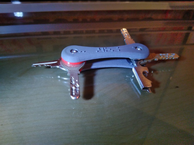 Braille keychain  3D Print 144336