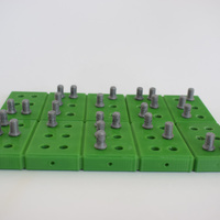 Braille magnetic blocks - a word learning kit - Thumbnail 1
