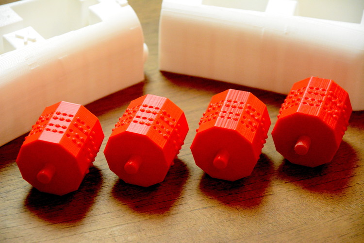 Spotty(X): A Braille Multiplication Educational Tool 3D Print 144385