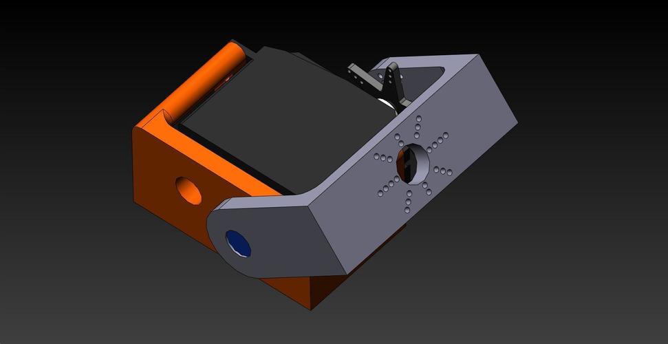 Standard Servo Bracket Kit 3D Print 144389