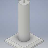 Candle with flame - Thumbnail 2