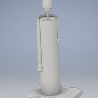 Candle with flame - Thumbnail 5