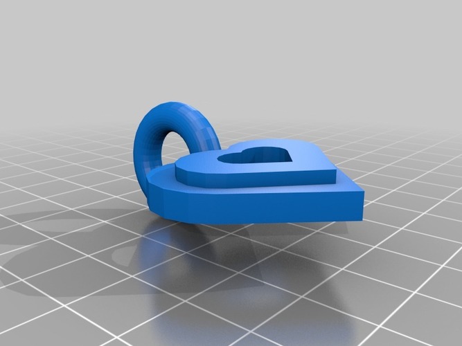 heart pendant (1) 3D Print 14443