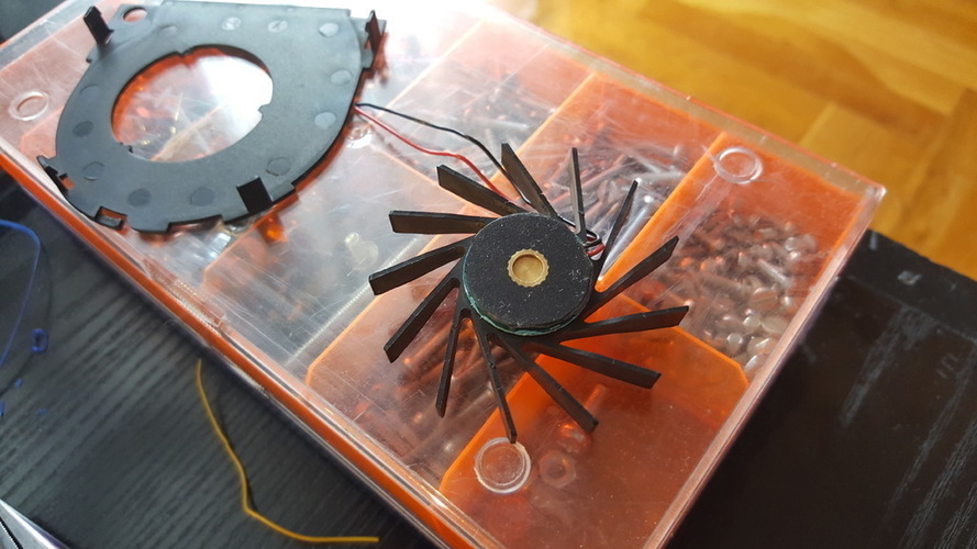 Laptop fan conversion to part cooler fan for 3D printer 3D Print 144514