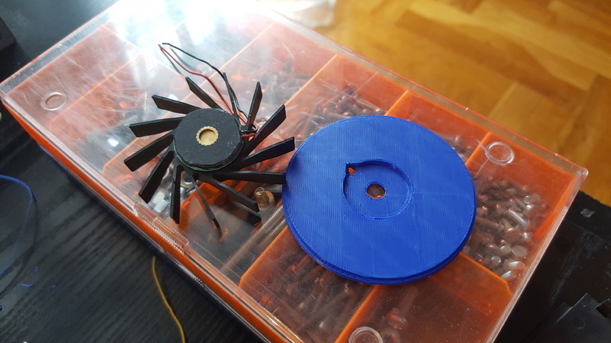 Laptop fan conversion to part cooler fan for 3D printer 3D Print 144516