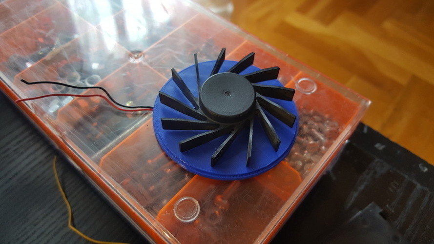Laptop fan conversion to part cooler fan for 3D printer 3D Print 144517