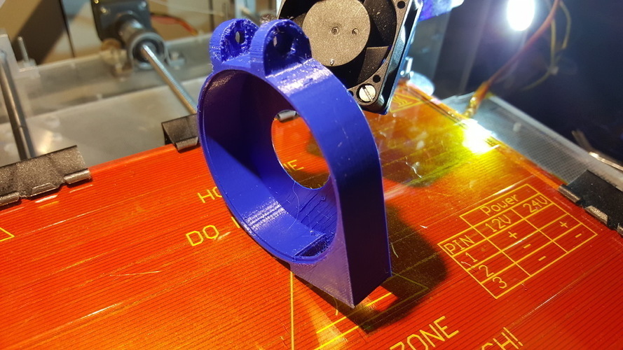 Laptop fan conversion to part cooler fan for 3D printer 3D Print 144519