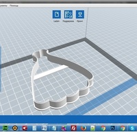 Set of costume and dress cookie cutter for professional - Thumbnail 5