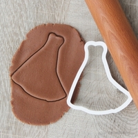 Dress wedding cookie cutter for professional - Thumbnail 1