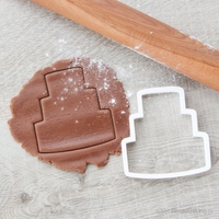 Tall wedding cake professional cookie cutter - Thumbnail 1
