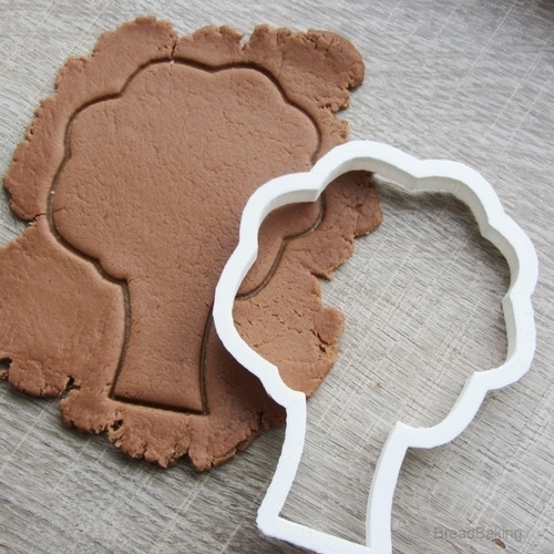 Bouquet cookie cutter for professional  3D Print 144597