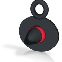 witch's hat pendant - Thumbnail 1