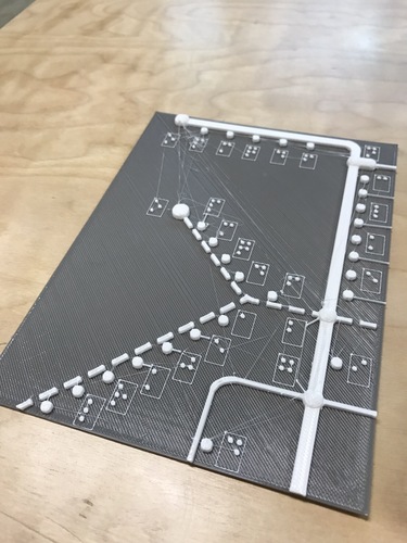 Tactile Map for Taipei Metro Route