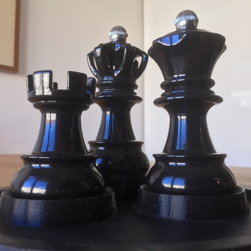 Chess Spice Grinder  3D Print 144638