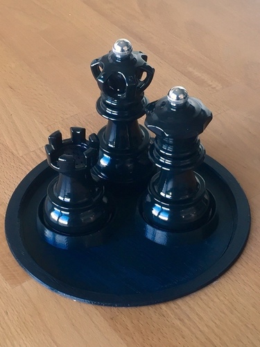 Chess Spice Grinder  3D Print 144641