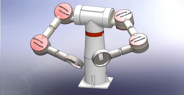 D.A.I.R. Kit ... a Home Hobby Dual Arm Industrial Robot ... 