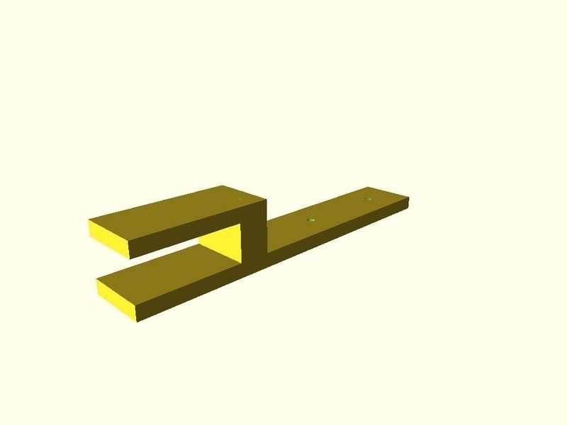 Bed Guard Holder parametrisable