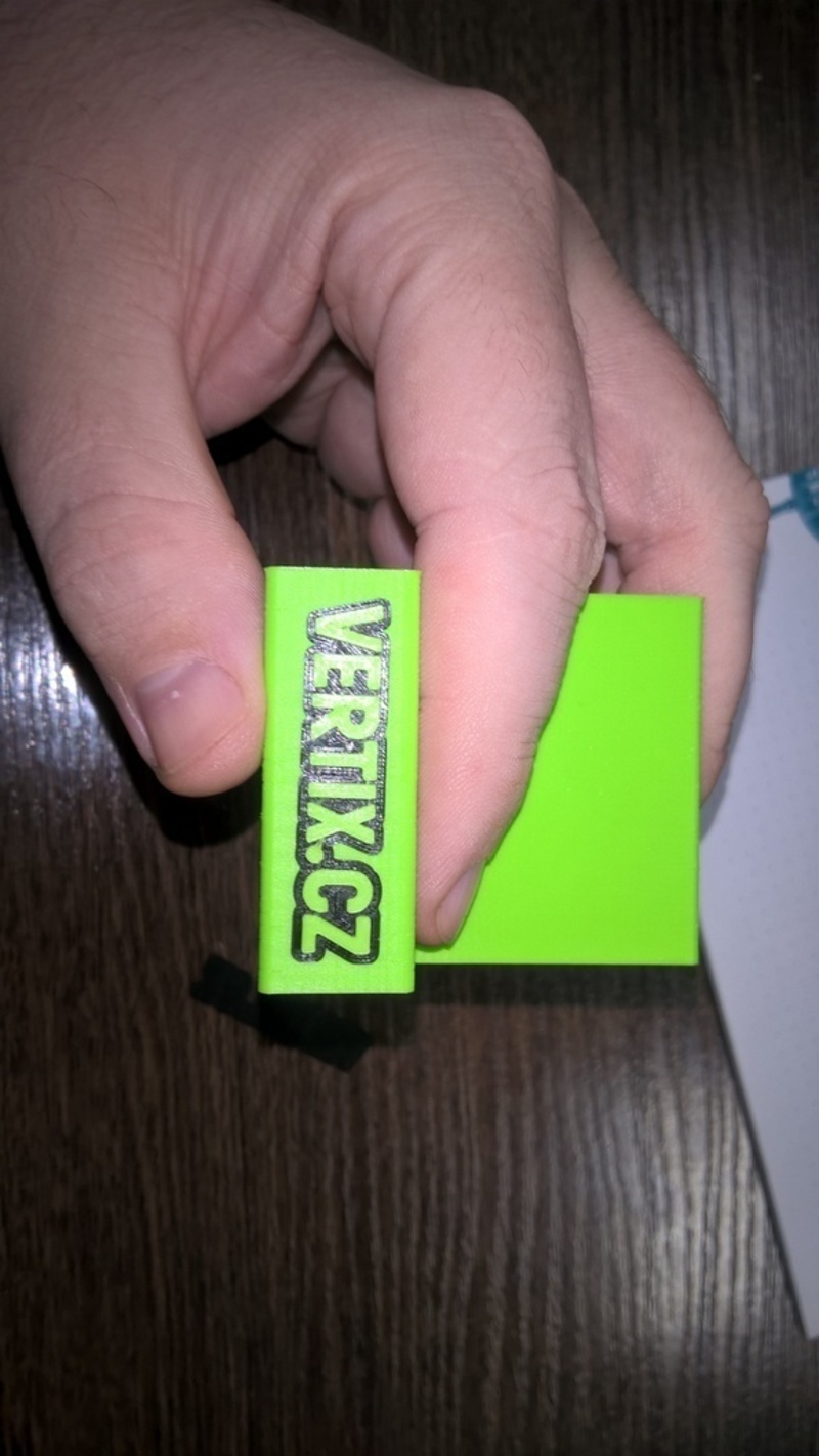 Customizable text logo - to glue on another object