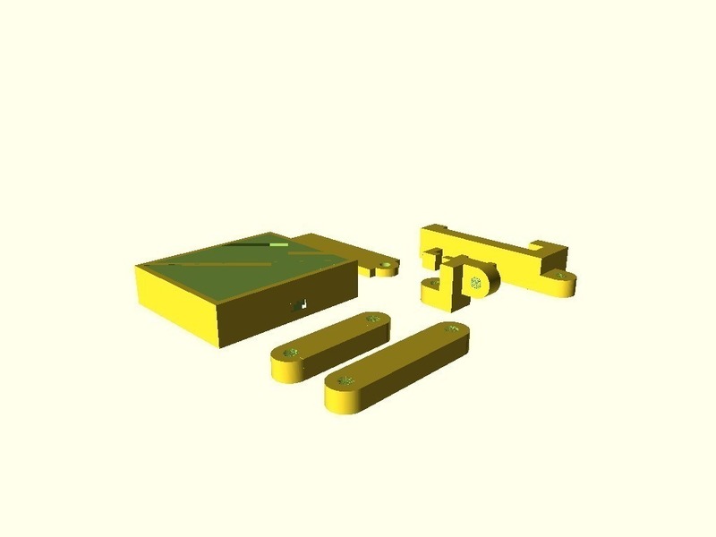 Customizable LEDLight Holder for prusa aluminium frame  witch ca