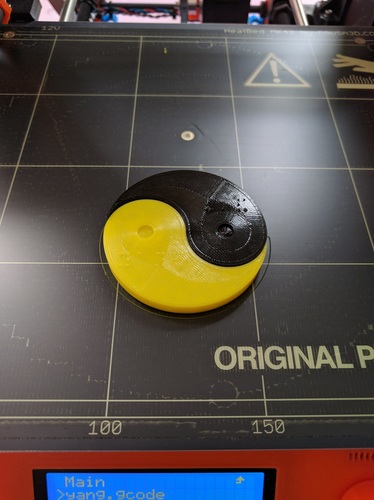 Yin and yang 3D Print 144670