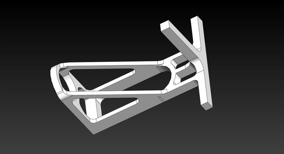 PVC Parrot Perch Feed Dishes Brackets 3D Print 144672