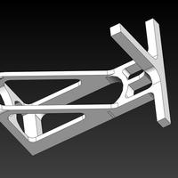 PVC Parrot Perch Feed Dishes Brackets - Thumbnail 2