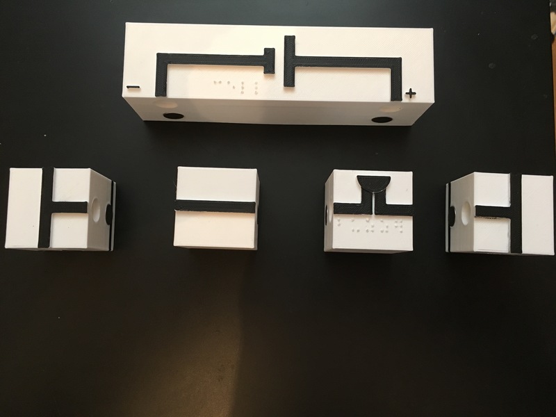 Tactile Circuit Blocks