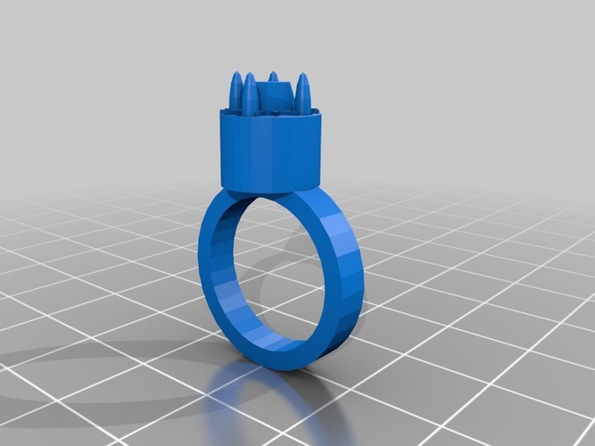 tiger woman ring 3 3D Print 14469