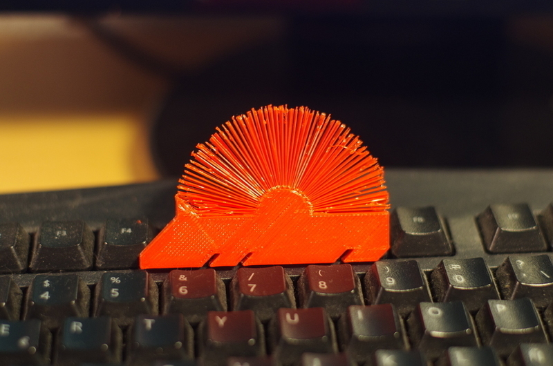Hedgehog with spikes (furry)