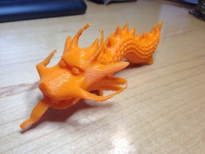 Dragon Old School 3D Print 144696