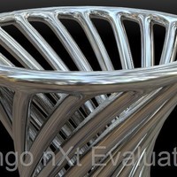 Twisting vase / pencil holder - Thumbnail 2