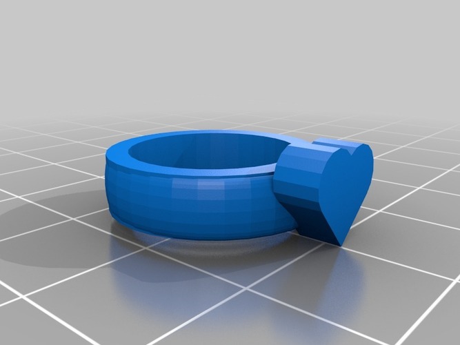 heart ring 3 3D Print 14473