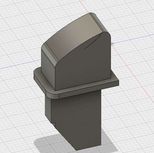 Nerf Stryfe Rev Trigger (Improved) 3D Print 144826