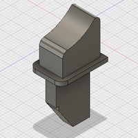 Small Nerf Stryfe Rev Trigger 3D Printing 144831