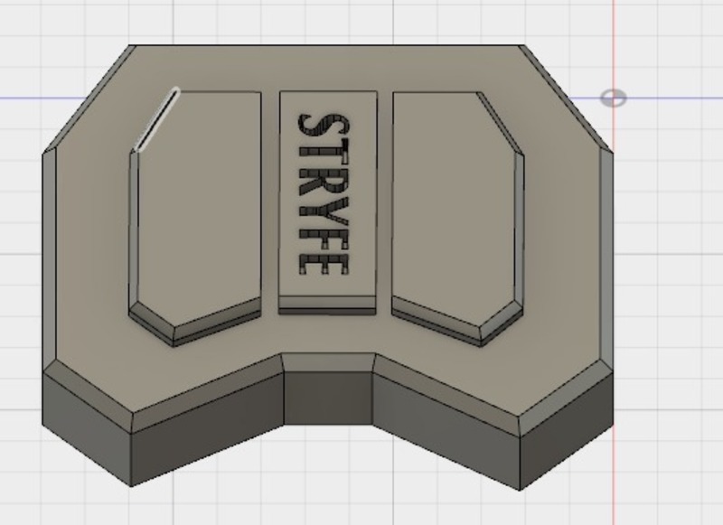 Nerf Stryfe Motor Cover